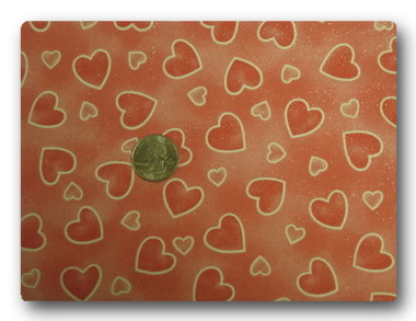 Itty Bitty Glitter Hearts-
