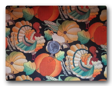 Turkeys and Pumpkins-