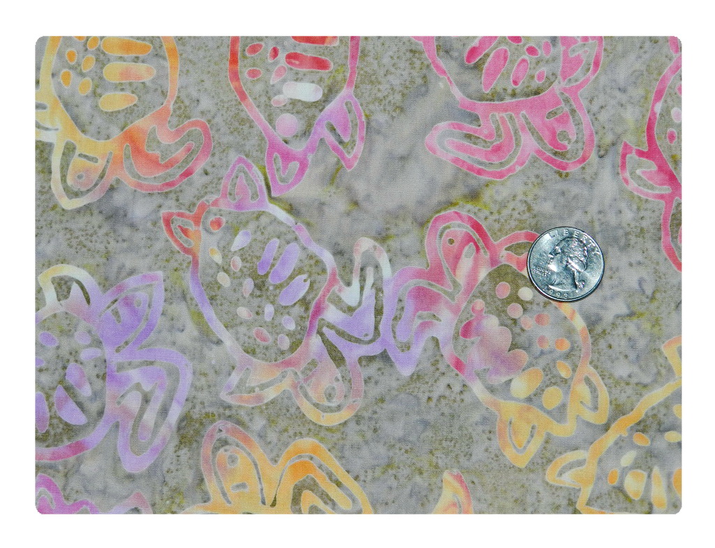 Sea Turtles and Sand Batik-