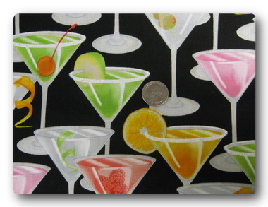 Colorful Martinis-