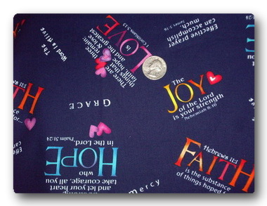 Religious-Faith, Hope, Love, Joy-