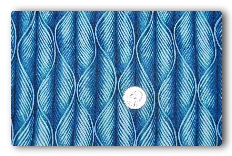 Straight Blue Waves-