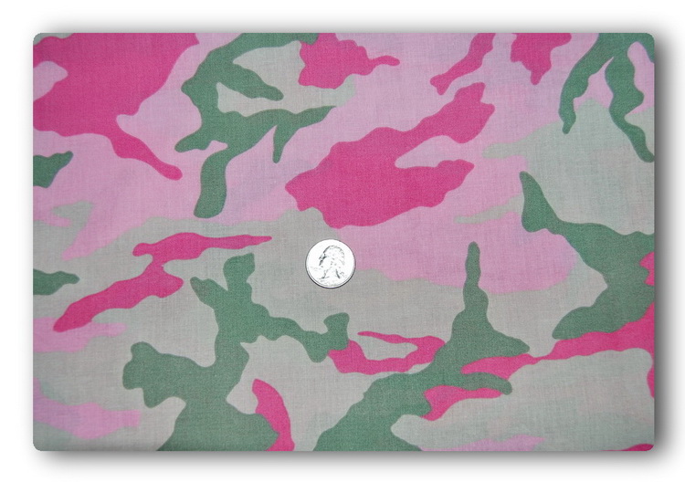 Pink and Green Camo-