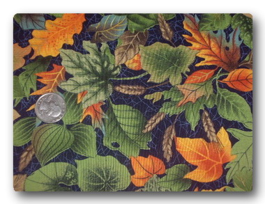 Fall Leaves-Green-