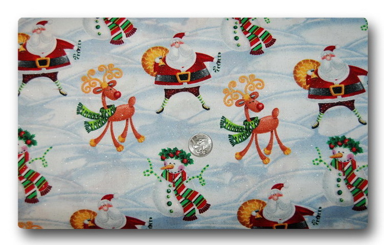 Sparkly Santa and Friends-