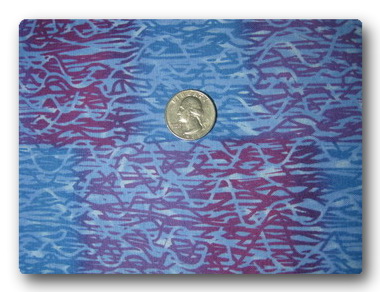 Blue and Maroon Waves-