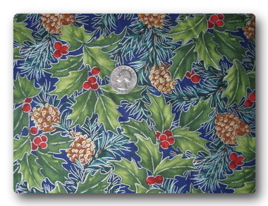 Holly and Pinecones-