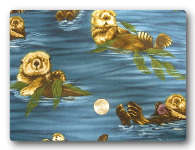Woodland - Playful Otters-