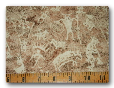 Beige Hieroglyphics-