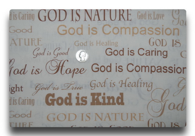 God is...-