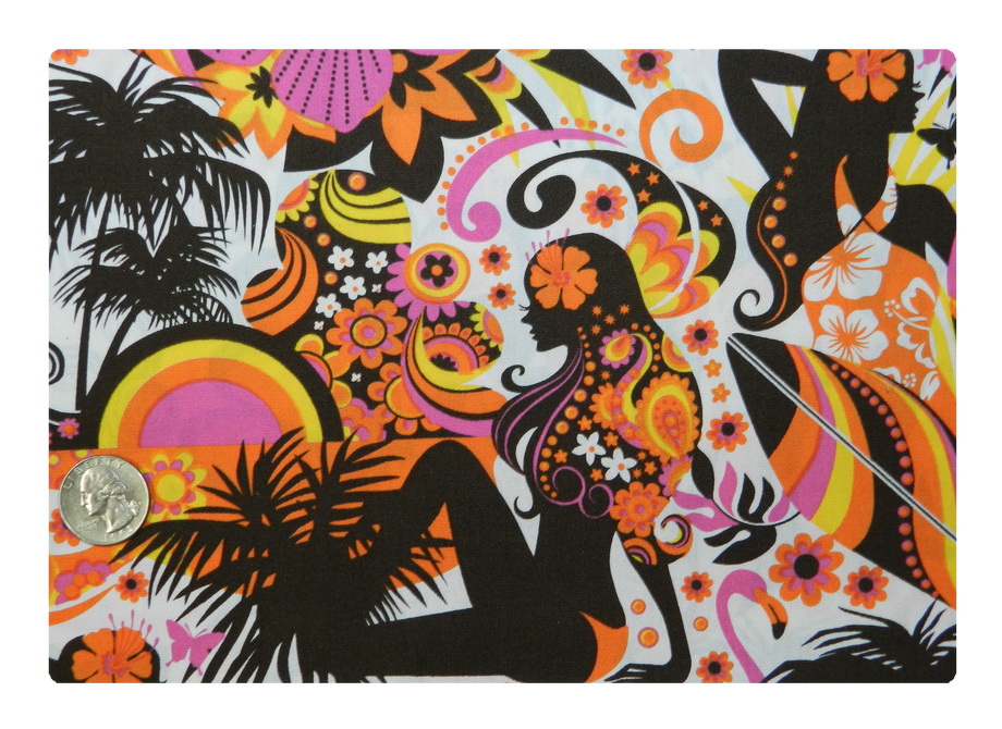 Hawaiian Sunset Pinup-
