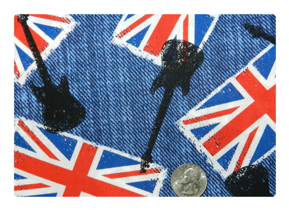 Union Jack Guitar-