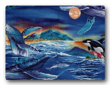 Whale Sunset-
