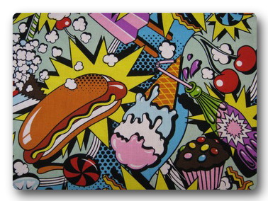 Comic Strip Food-