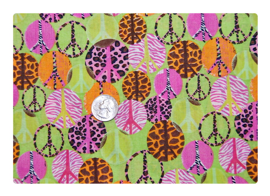Peace Safari ***Lightweight Fabric***-