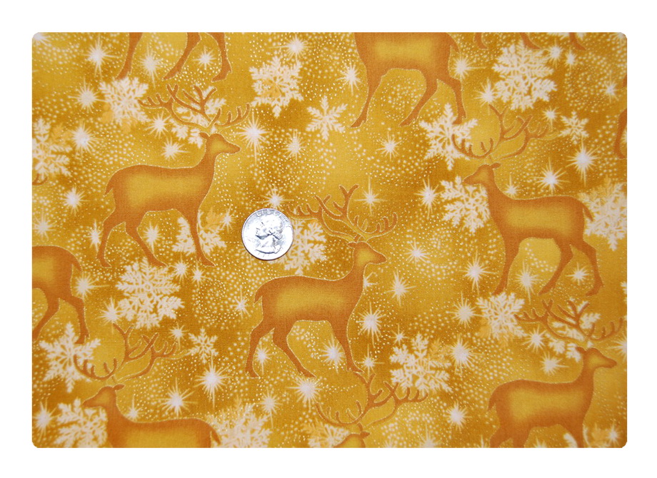 Reindeer and Snowflakes-