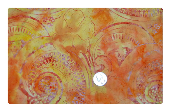 Peachy Batik-