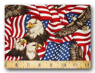Flag - Flags and Soaring Eagles-