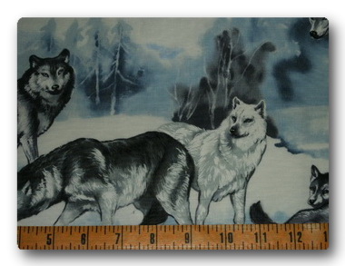 Woodland - Wolves in Snow-
