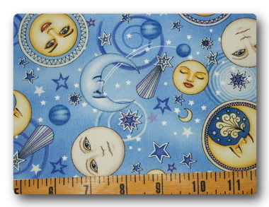 Celestial on Light Blue-