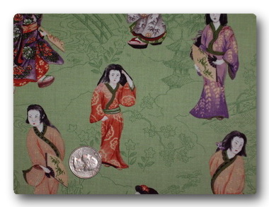 Geisha - Geisha on Green-