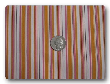 Pink, Orange and Brown Stripes-