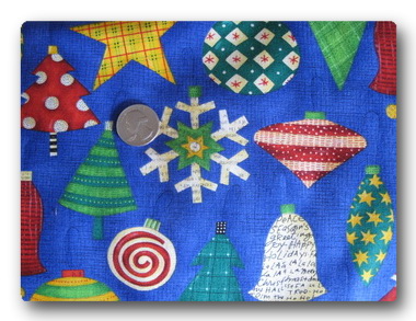 Quilted Christmas Ornaments-
