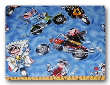 Elvis Pigs on Bikes-