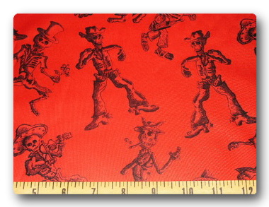Skeletons on Red-