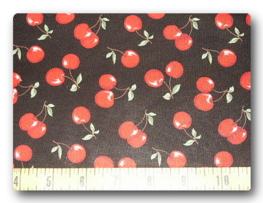 Cherries on Black-